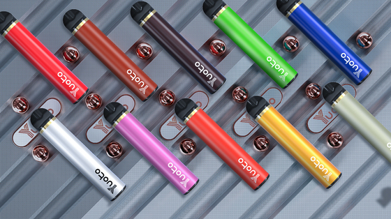 น้ำแข็งมะม่วง 25 รส Disposable Vape Pen Low Nicotine 1500 พัฟ