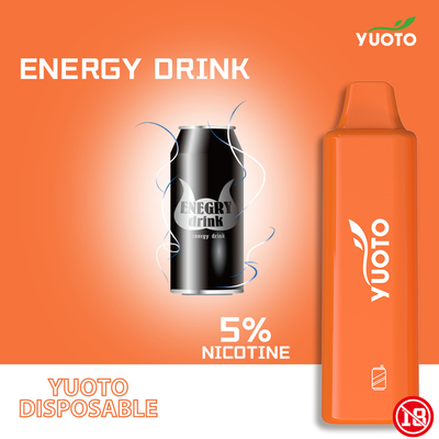 Yuoto Smart Pro 1500 Puffs Vape แบบใช้แล้วทิ้งออกแบบตามหลักสรีรศาสตร์
