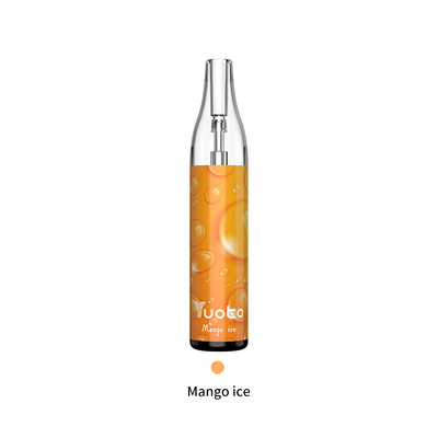 3000 พัฟ Yuoto Bubble ใช้แล้วทิ้ง E-Juice 10ml แบตเตอรี่ 650mah