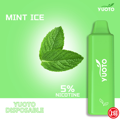Yuoto Smart Pro 1500 พัฟทิ้ง Ecig 3.7V 5.0ml E-Juice Capaticy