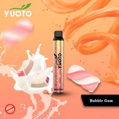 Yuoto Luscious 3000 พัฟ Vape แบบใช้แล้วทิ้ง 1350 mAh แบตเตอรี่ 8.0 ML E-Juice