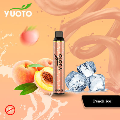 Yuoto Luscious 3000 พัฟ Vape แบบใช้แล้วทิ้ง 1350 mAh แบตเตอรี่ 8.0 ML E-Juice