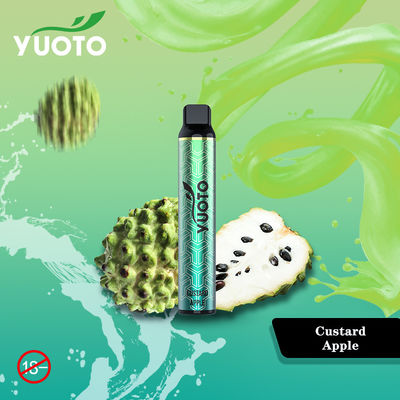 Yuoto Luscious 3000 พัฟ Vape แบบใช้แล้วทิ้ง 1350 mAh แบตเตอรี่ 8.0 ML E-Juice