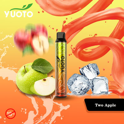 Yuoto Luscious 3000 พัฟ Vape แบบใช้แล้วทิ้ง 1350 mAh แบตเตอรี่ 8.0 ML E-Juice
