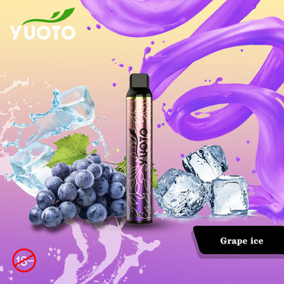 Yuoto Luscious 3000 พัฟ Vape แบบใช้แล้วทิ้ง 1350 mAh แบตเตอรี่ 8.0 ML E-Juice