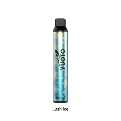 MSDS FDA อนุมัติ 3000 พัฟ Vape ที่ใช้แล้วทิ้งไม่มีการรั่วไหล 0.8 Ml