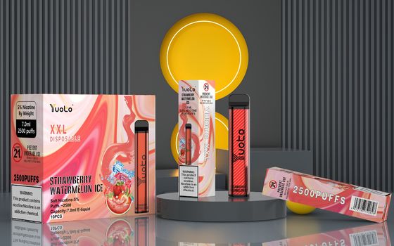 Amazing Flavour XXL 2500 Puffs Vape Device พร้อมนิโคตินเกลือ 50 มก