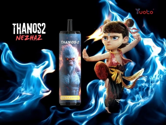 yuoto thanos2 10000 puffs วีเป้เมชคอลลล์ระดับแบตเตอรี่