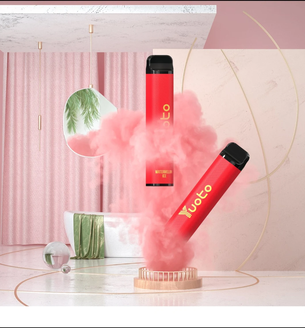 2023 Hottest Yuoto XXL Max 3500 Puffs Mesh Coils Leather Surface 9ml Disposable Electronic Cigarette