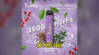 Yuoto XXL MAX 00 Puffs สูบไอง่าย